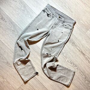 Levi’s 511 Slim Fit Jeans Distressed Stretch Grey Wash Men’s Size 29x32